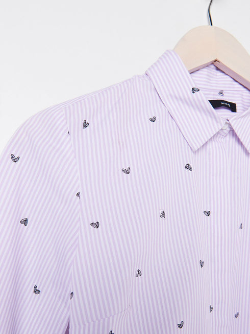 SINSAY CLASSIC SHIRT WOMEN | WHITE