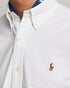 Polo Ralph Lauren custom fit Oxford shirt for men in white – classic and elegant style.
