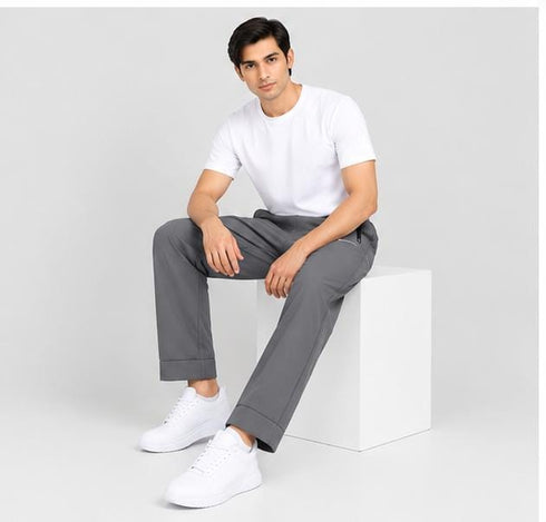 NIKE MEN'S DRI-FIT TROUSER | GREY