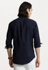 POLO RALPH LAUREN SLIM FIT OXFORD SHIRT | NAVY