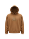 BURBERRY EMBROIDERY LOGO HOODIE WITH SILICONE PATCH | BRONZE