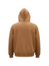 BURBERRY EMBROIDERY LOGO HOODIE WITH SILICONE PATCH | BRONZE
