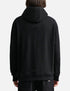 BURBERRY EMBROIDERY LOGO HOODIE WITH SILICONE PATCH | BLACK