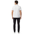 HUGO BOSS METALLIC PATCH LOGO AND SIGNATURE PRINT | WHITE