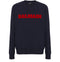 BALMAIN PARIS BOLD LOGO SWEATSHIRT | NAVY