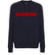 BALMAIN PARIS BOLD LOGO SWEATSHIRT | NAVY
