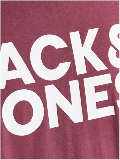 JACK & JONES MEN’S JJECORP LOGO CLASSIC FIT T-SHIRT | HAWAIIAN ROSE