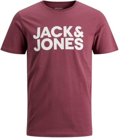 JACK & JONES MEN’S JJECORP LOGO CLASSIC FIT T-SHIRT | HAWAIIAN ROSE