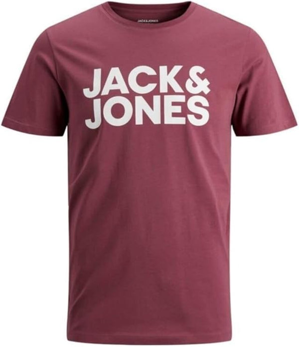 JACK & JONES MEN’S JJECORP LOGO CLASSIC FIT T-SHIRT | HAWAIIAN ROSE