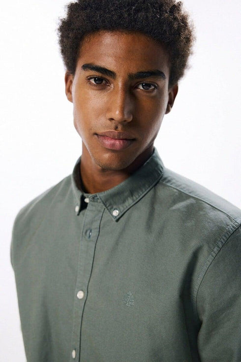 SPRINGFIELD CORTEFIEL OXFORD SHIRT – REGULAR FIT | D GREEN