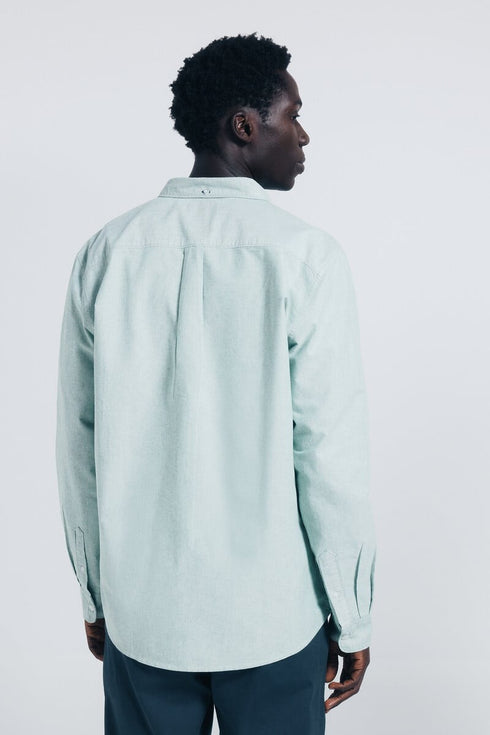 SPRINGFIELD OXFORD SHIRT – REGULAR FIT | GREEN