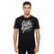 JACK & JONES MEN PRINTED ROUND NECK T-SHIRT | BLACK