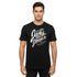 JACK & JONES MEN PRINTED ROUND NECK T-SHIRT | BLACK