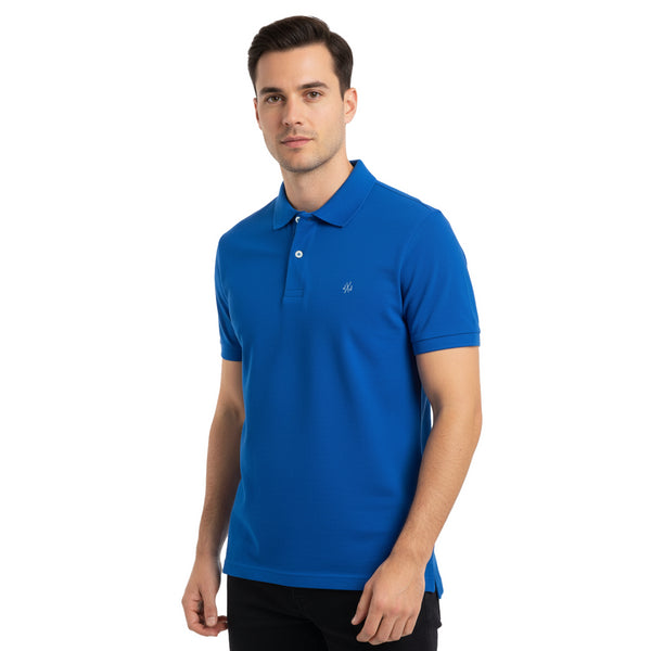 JACK & JONES PLAIN POLO | ROYAL BLUE