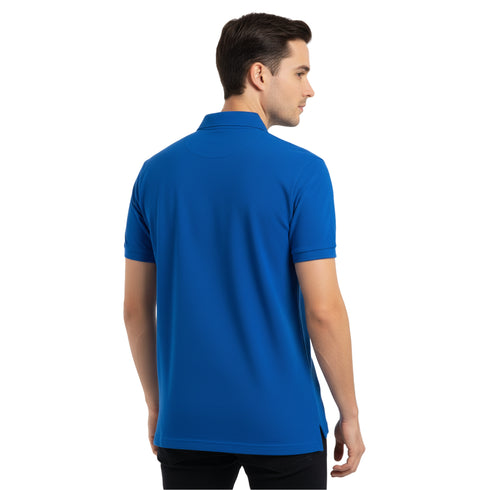 JACK & JONES PLAIN POLO | ROYAL BLUE