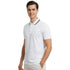 HUGO BOSS POLO SHIRT WITH EMBROIDERED LOGO | WHITE