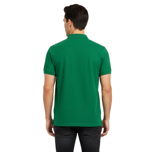 U.S POLO ASSN. PIQUE PRINTED GRAPHIC POLO-MENS | GREEN