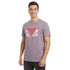 JACK & JONES PRINTED LOGO T- SHIRT | GREY