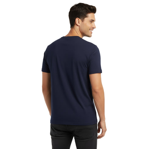 JACK & JONES OFF DUTY EMBROIDERED LOGO T-SHIRT | BLUE