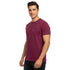 U.S POLO ASSN. BASIC-RIBBED T-SHIRT | DK PURPLE
