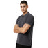 JACK & JONES ORIGINALS SIGNATURE POLO SHIRT | CHARCOAL BLACK