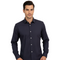 NEXT CLASSIC DOTTED PRINT-SLIM FIT-CASUAL SHIRT | BLACK