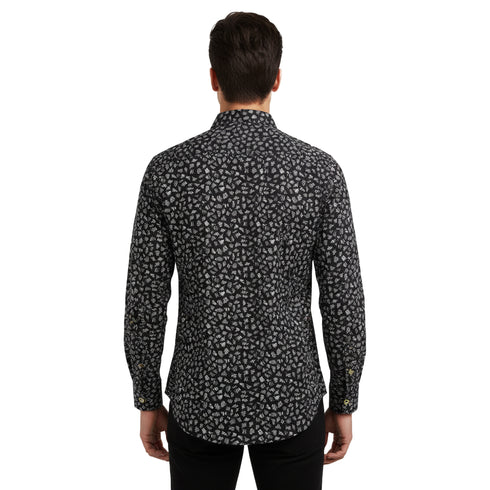 NEXT SLIM FIT SHIRT MEN | BLACK