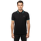 HUGO BOSS REGULAR-FIT POLO SHIRT WITH EMBROIDERED LOGO | BLACK