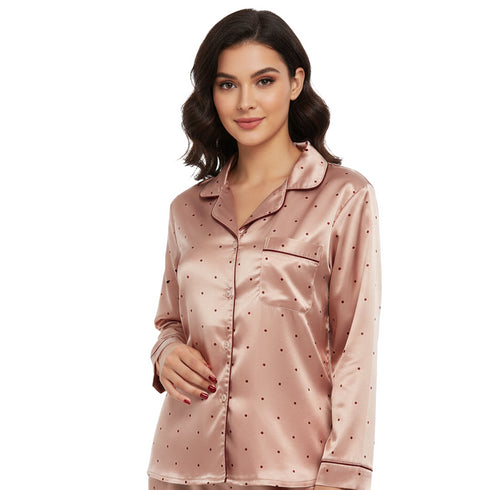 QUEENTEX NIGHT TOP WOMEN'S | LIGHT BROWN