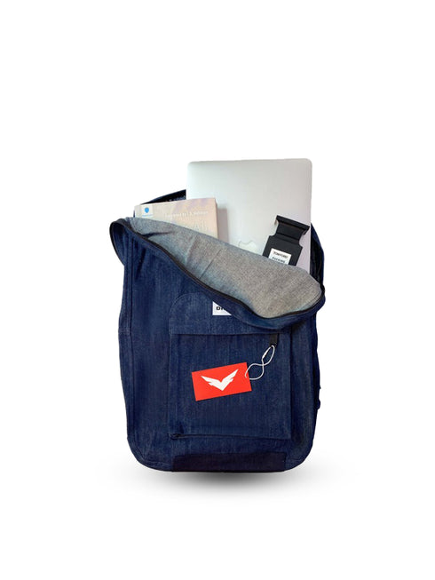 DENIMISH DENIM BAG | BLUE