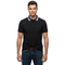 HUGO BOSS REGULAR-FIT POLO SHIRT WITH BOSS LOGO | BLACK