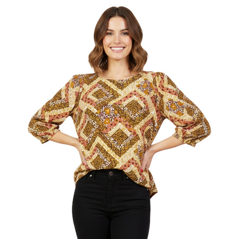 NEXT WOMENS PRINTED FLORAL TOP