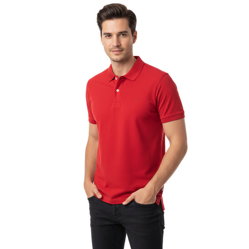 ESPRIT SLIM FIT MENS POLO SHIRT | RED