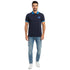 ARMANI EXCHANGE AX LOGO PRINT - POLO SHIRT | NAVY