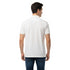 LACOSTE – CLASSIC POLO SHIRT WITH STRIPED COLLAR & EMBROIDERED LOGO | WHITE