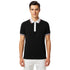 LACOSTE MEN SLIM FIT CLASSIC STRIPED POLO SHIRT | BLACK