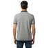 LACOSTE MEN SLIM FIT CLASSIC STRIPED POLO SHIRT | GREY