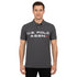 U.S POLO ASSN PIQUE PRINTED GRAPHIC POLO-MENS | DARK GREY