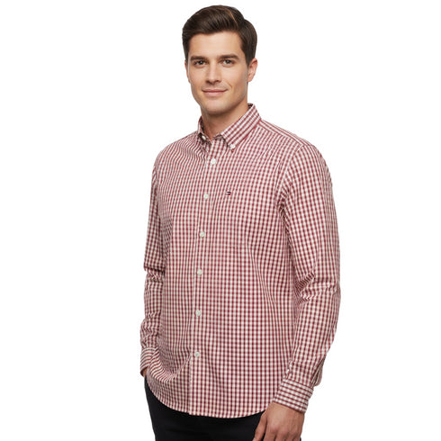TOMMY HILFIGER MEN SLIM FIT | RED STRIPED