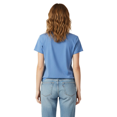 ZARA PLAIN WOMEN'S T-SHIRT | BLUE