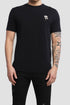 KARL LAGERFELD Crewneck T-Shirt in Black – Classic and comfortable.