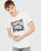 DIESEL MEN’S CLASSIC WHITE SHORT-SLEEVE T-SHIRT| WHITE