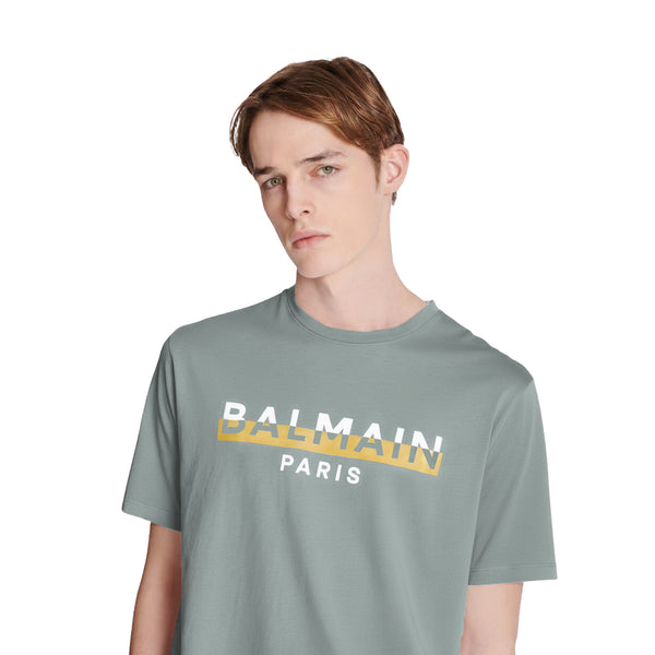 BALMAIN PARIS PREMIUM MEN'S T SHIRT | GREY