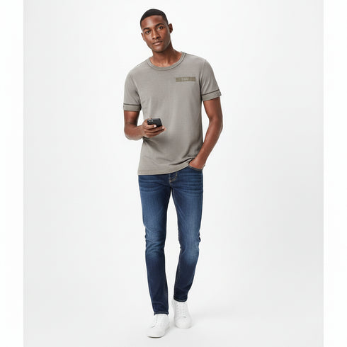 G-STAR RAW MEN’S PREMIUM CREW NECK T-SHIRT | GREY