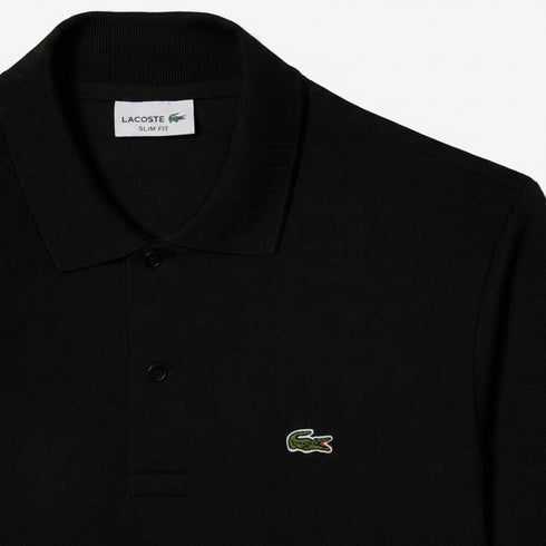 LACOSTE MEN'S SLIM FIT ORIGINAL L.12.12 POLO | BLACK