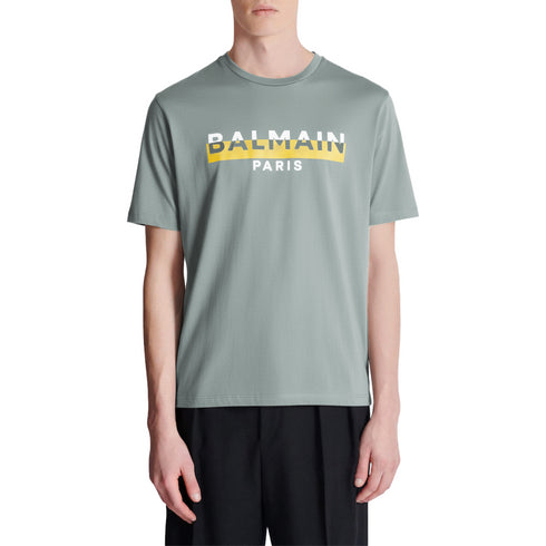 BALMAIN PARIS PREMIUM MEN'S T SHIRT | GREY