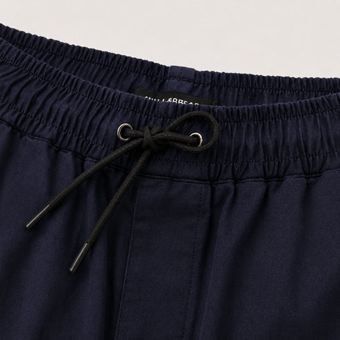 PULL & BEAR LIGHTWEIGHT SOFT FIT TROUSERS | DARK PURPLE