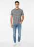 JACK & JONES MEN’S PREMIUM STRIPED T-SHIRT