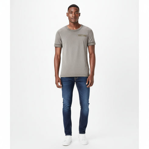 G-STAR RAW MEN’S PREMIUM CREW NECK T-SHIRT | GREY