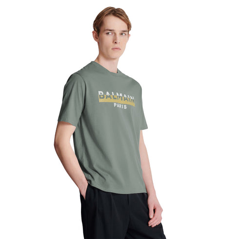 BALMAIN PARIS PREMIUM MEN'S T SHIRT | GREY